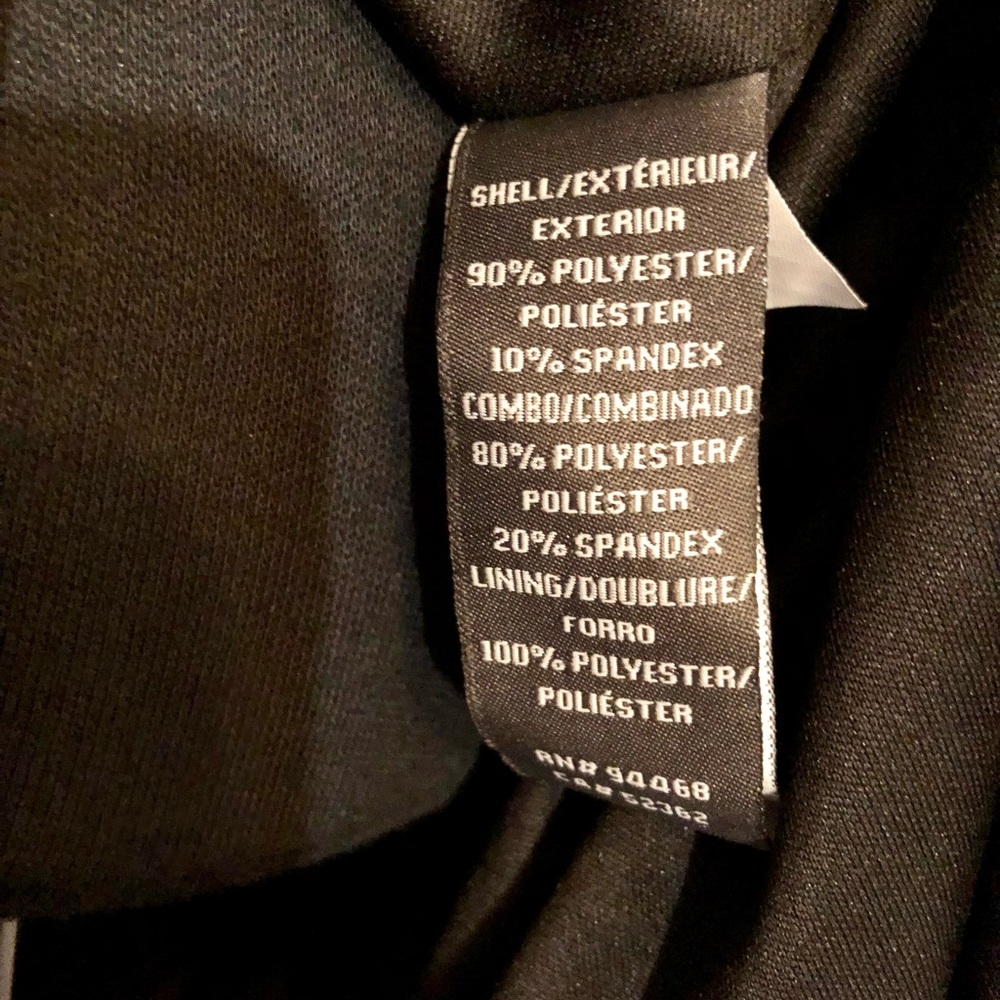 Vera Wang black velvet dress with mesh - Picture 8 of 9